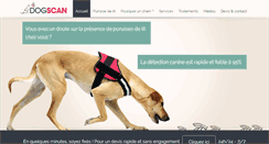 Desktop Screenshot of dogscan.fr